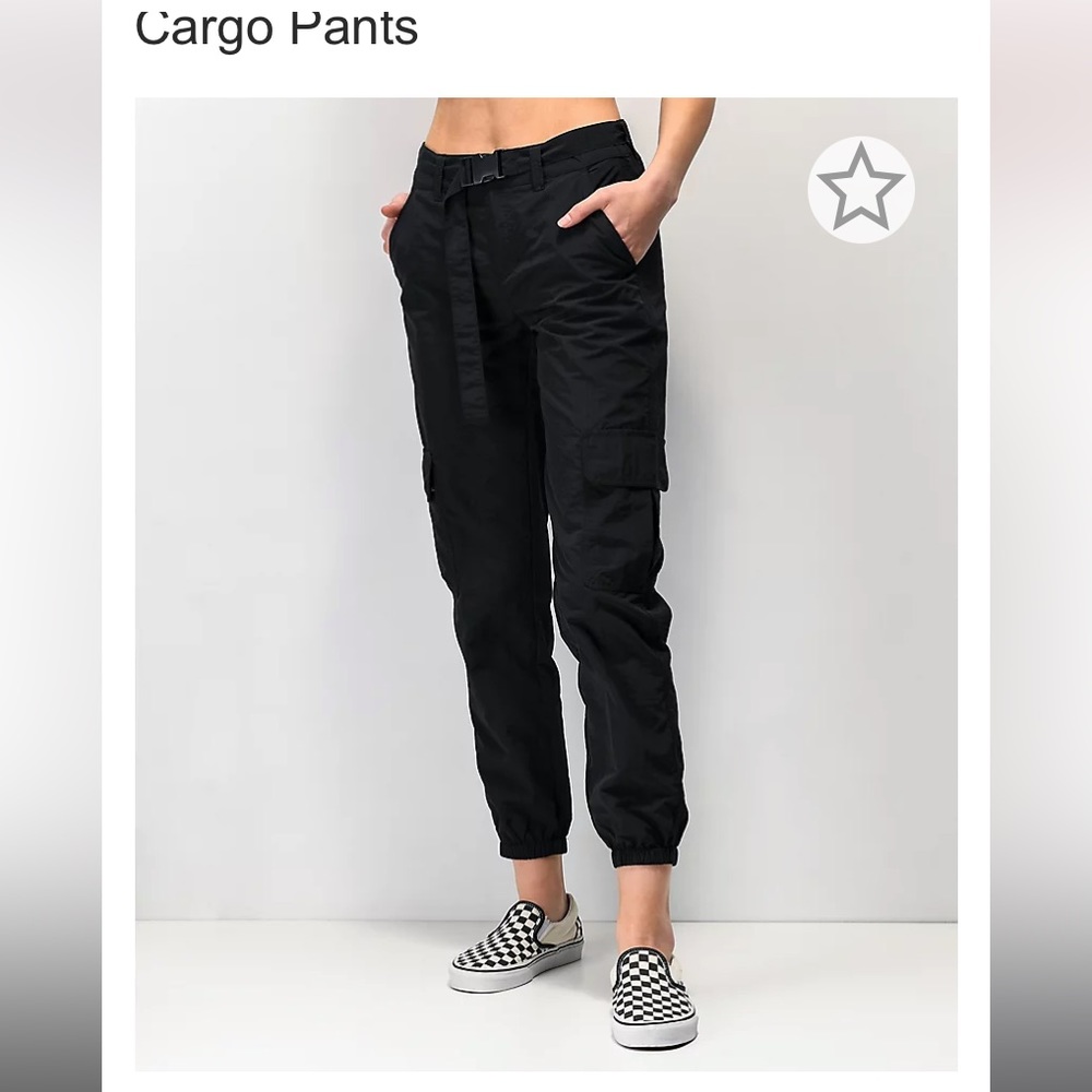 Ninth Hall Buckle Belt Cargo Pants